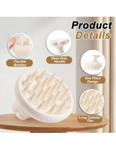 Aceite de Romero para Cabello QINGWA 60ml con Cepillo 2