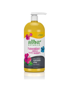Jabón Corporal Detox Hawaiano Alba Botanica 946 ml Arcilla Volcánica