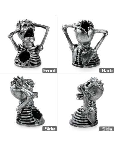 Torre de Dados DNDND Calavera para Juegos de Mesa RPG