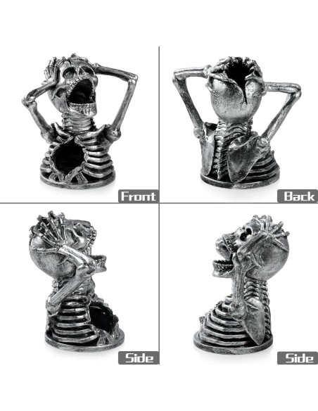 Torre de Dados DNDND Calavera para Juegos de Mesa RPG