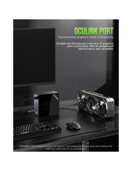 Mini PC Gaming GMKtec Nucbox M7 Ryzen 7 16GB RAM 512GB SSD