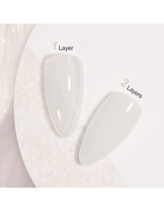 Gel de Uñas GAOY 16ml Blanco Translúcido Soak Off UV 2