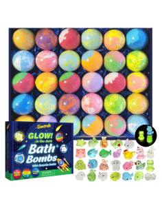 Bombas de Baño para Niños DSW - 30 Aromas y Juguetes Sorpresa
