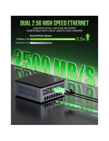 Mini PC Gaming GMKtec Nucbox M7 Ryzen 7 16GB RAM 512GB SSD