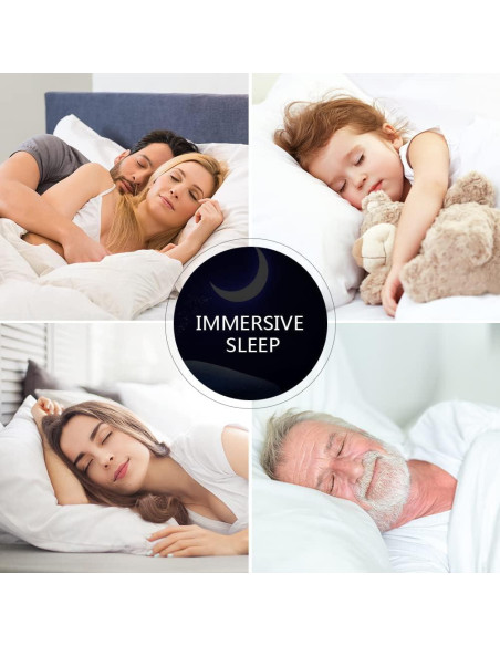 Funda de Almohada de Seda DKBslik Estándar 20x66 cm Azul Ceniza