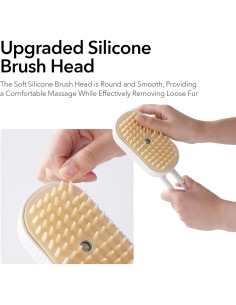 Cepillo de Spray Suave GooCare para Gatos y Perros 3 en 1 2