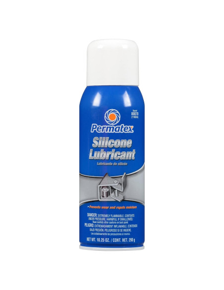 Lubricante en aerosol de silicona Permatex 80070, 290 g