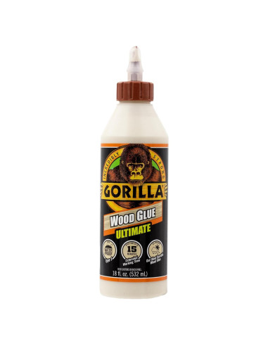 Pegamento de Madera Gorilla 104406 532 ml - Paquete de 4