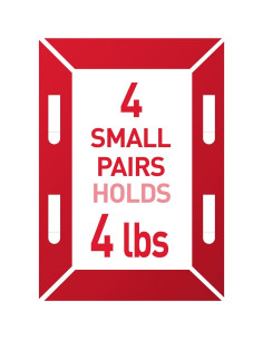 Tiras Adhesivas para Colgar Cuadros Command 18 Pares 1.81 kg 2