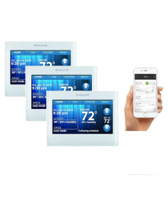 Termostato Programable Wi-Fi Honeywell TH9320WF5003 - Paquete de 3