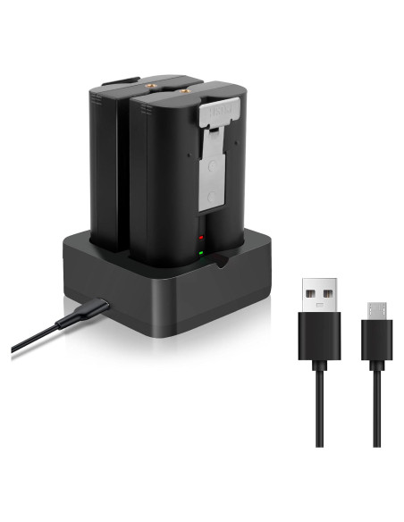 2 Baterías Recargables Fukuai 6800mAh para Timbre Ring