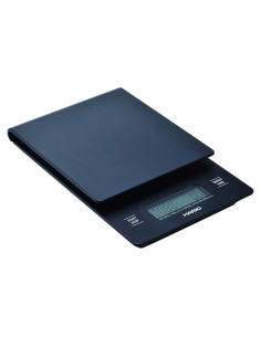 Balanza de Café Hario V60 con Temporizador Negro 0.1g