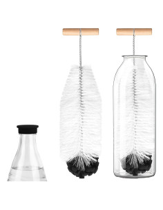 Cepillo Limpiador de Botellas Lyreh 32 cm Cerdas Suaves