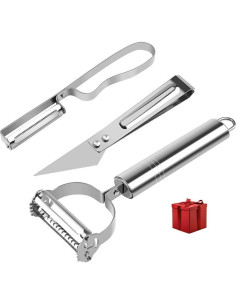 Cortador de Mandolina Genérico Ajustable Acero Inoxidable 3 Grosor 2