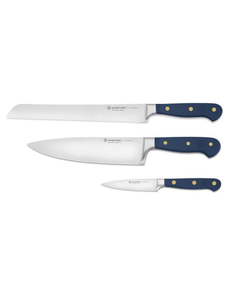 Juego de cuchillos WÜSTHOF Classic 3 piezas Wild Blueberry Juego de cuchillos WÜSTHOF Classic 3 piezas Wild Blueberry