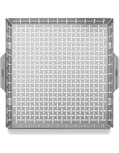 Cesta de Asado Weber Crafted 44.1x41.6 cm - Acero Inoxidable