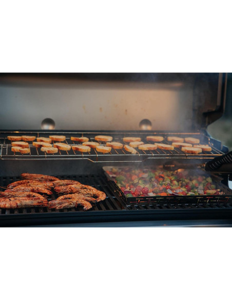 Cesta de Asado Weber Crafted 44.1x41.6 cm - Acero Inoxidable