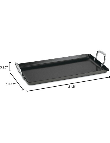 Sartén Doble Cuisinart GG45-25 54.6x27.1cm Antiadherente