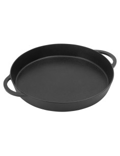 Sartén de Hierro Fundido Big Green Egg 35.56 cm Pre-Sazonada