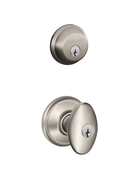 Cerradura de Entrada Schlage FB50NVSIE619 Níquel Satinado