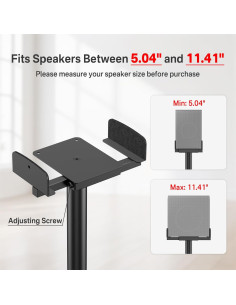 Soportes de Altavoces Ajustables Aiweiwa para Samsung - 73.66 a 95.25 cm 2