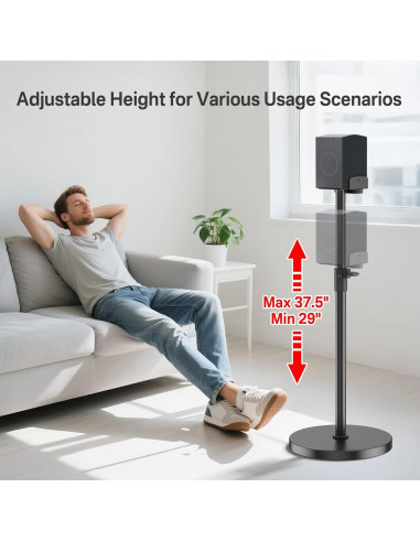 Soportes de Altavoces Ajustables Aiweiwa para Samsung - 73.66 a 95.25 cm