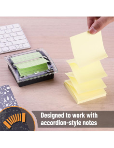 Dispensador de Notas Adhesivas Pop-Up Mr. Pen, Acrílico, Negro 2