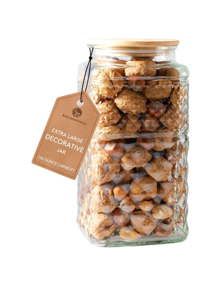 Tarro de Galletas de Vidrio Hermético Kitchentoolz 3.25L