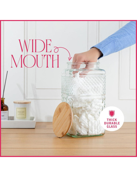 Tarro de Galletas de Vidrio Hermético Kitchentoolz 3.25L