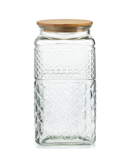 Tarro de Galletas de Vidrio Hermético Kitchentoolz 3.25L