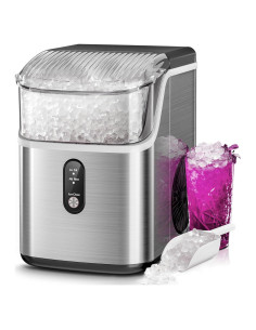 Máquina de Hielo Nugget Kismile 15.88 kg/día Autolimpiante