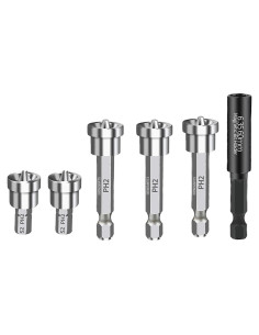 Puntas de Destornillador Magnéticas PH2 XIANFENGHU 6 Piezas