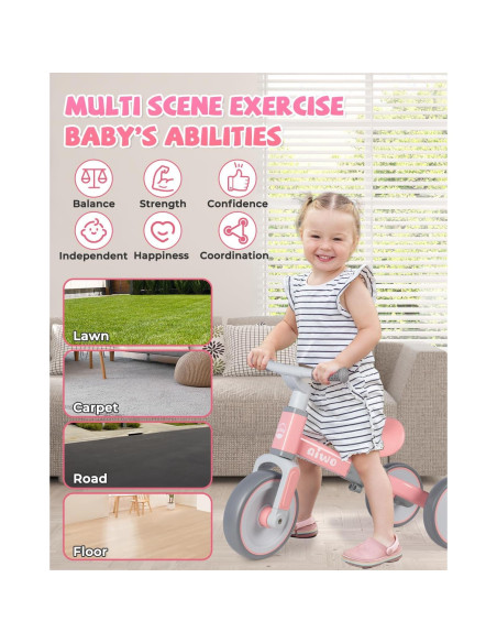 Triciclo 4 en 1 Aiwo para Niños + Cubo de Actividad 7 en 1