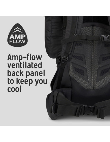 Mochila Kelty Coyote 65L - Senderismo, Ajuste Personalizado