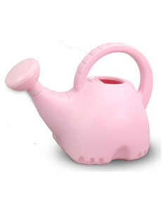 Regadera de Plástico Rosa Elefante 1.5L para Jardín y Interior