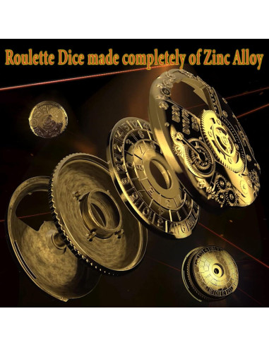 Juego de Dados Mecánicos Giratorios UD Unique D20 DND