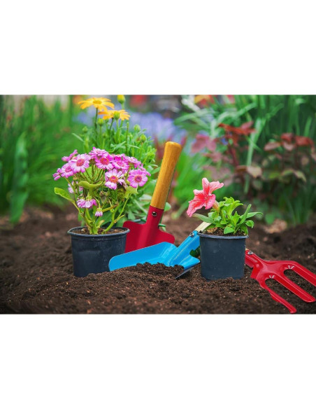 Set de Herramientas de Jardinería Ielek para Niños - 5 Piezas