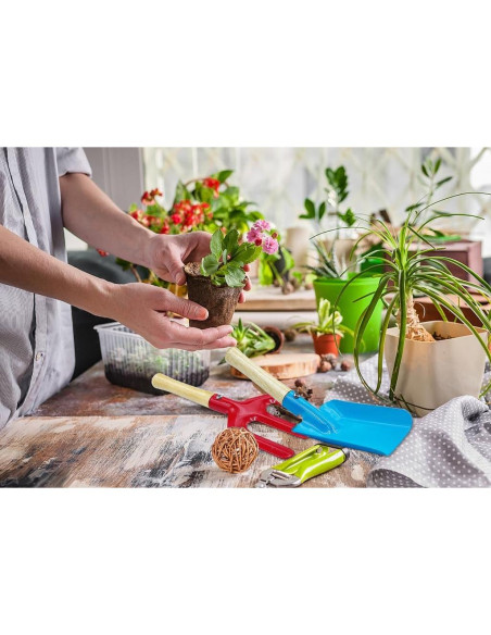 Set de Herramientas de Jardinería Ielek para Niños - 5 Piezas