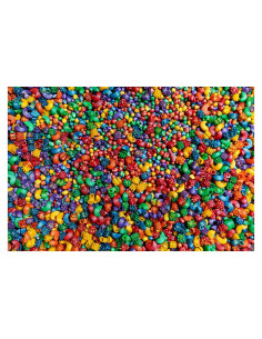 Relleno Sensorial Arcoíris Juguetes de Juego Abierto 6 Tazas