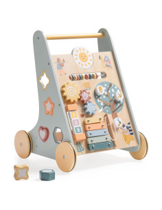 Andador de Madera Robotime para Bebés - Juguete de Empuje 6 en 1