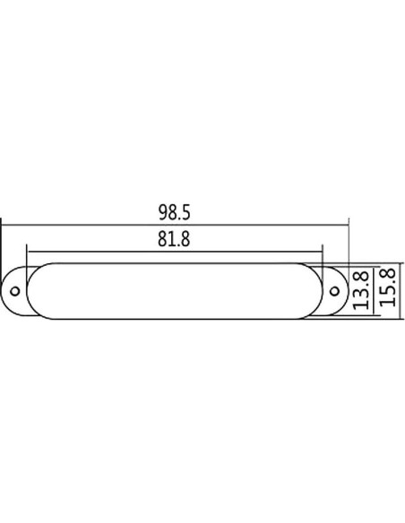 Arnés de Pastilla Bobina Simple Cromado con Control de Volumen