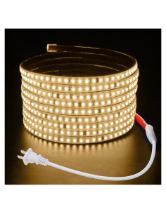 Tira LED 5M Blanco Cálido IP65 Samsion 120 LEDs/M Flexible