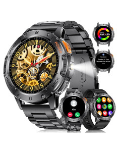 Reloj Inteligente Militar LIGE EF5 Pro 1.43" AMOLED IP68