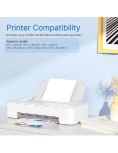 Cartucho de tinta Valuetoner LC3033XXL compatible Brother - Paquete de 4 2