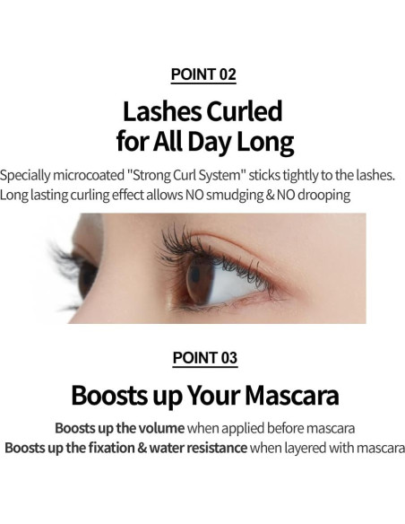 Máscara de Pestañas ETUDE Oh M'Eye Lash Tinte Negro 11cm