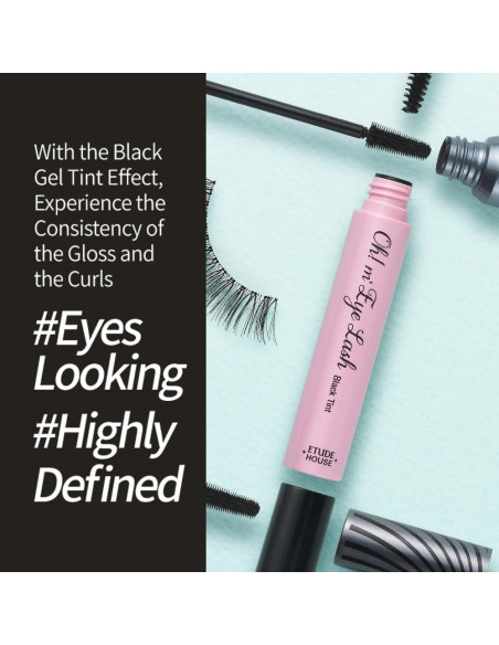 Máscara de Pestañas ETUDE Oh M'Eye Lash Tinte Negro 11cm