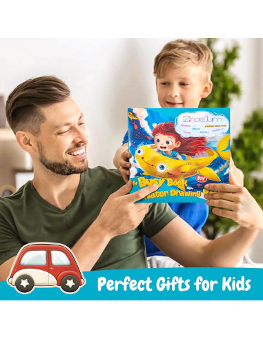 Libro Ocupado Montessori ZhaoJum para Niños 1-5 Años con Bolsa DIY