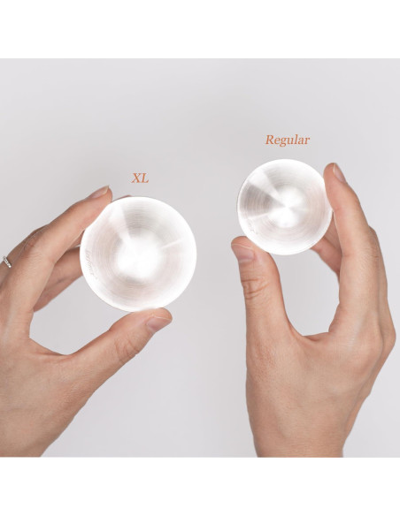 Copas de Lactancia de Plata SEEFINIX - Alivio para Pezones
