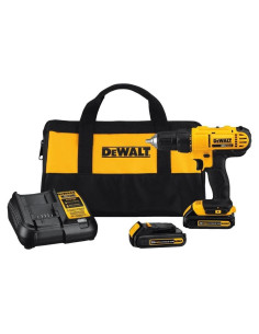 Taladro Atornillador DEWALT 20V Compacto 2 Baterías DCD771C2