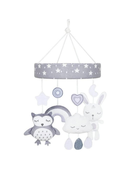 Móvil para Cuna XIGUI CL-2305-08 con Música y 4 Juguetes